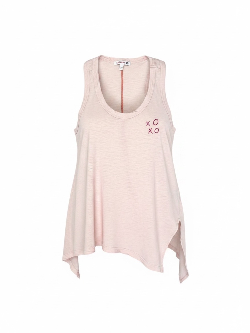 Sundry Asymmetrical Slit Tank - sz S